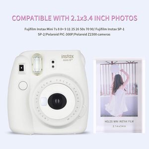 Akrilik Flip Mini fotoğraf kitap masa resim ekran 2x3 inç Polaroid için uygun/Fujifilm kameralar/bts Photocard/flaş araba - Product Image 4
