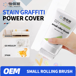 แปรงม้วนเล็กปกป้องสิ่งแวดล้อมสีลาเท็กซ์รสชาติสะอาด<span class=keywords><strong>สี</strong></span>ติดผนังสำหรับตกแต่ง - Product Image 2