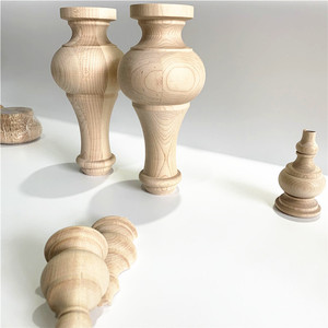 <span class=keywords><strong>Gambe</strong></span> in <span class=keywords><strong>Legno</strong></span> per Letto, Tavolo, Sedia, Divano, Base Intagliata Naturale, Accessori Hardware per Mobili - Product Image 2