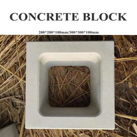 Bloc de béton préfabriqué pour clôtures de jardin, murs extérieurs, ventilation et applications décoratives