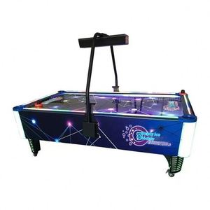 Air Hockey Electric Home <b>Table</b> With Silent Fan Smooth Rail Pucks Pushers Family Sports Hockey Play Set - Product Image 4