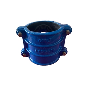 Raccords de tuyauterie en fonte ductile DN50 PN10/16, colliers de serrage pour tuyaux <span class=keywords><strong>PVC</strong></span>/PE - Product Image 5