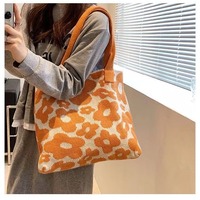 Sac fourre-tout Qetesh, design personnalisé, nouveau style, réutilisable, tendance, haute qualité, grande capacité, sac à fleurs coloré pour femmes