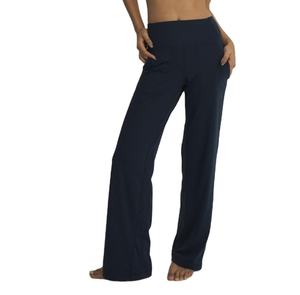 Vente chaude 46% Umorfil 46% Nylon 8% Spandex Interlock Bootcut Yoga Pantalon Leggings Pour Femmes - Product Image 1