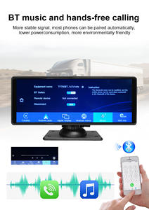 Écran miroir Android pour voiture 10,26 pouces, diffusion d'images sur écran de voiture, autoradio 4K/2K, double caméra embarquée avec étanchéité IP67 et caméra de recul - Product Image 6