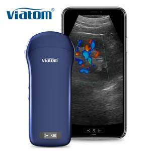 Viatom C10 Draadloze 3 In 1 Ultrasone Scanner Convex/Lineair/Cardiale Enkelvoudige Kop 5 Beeldvormingsmodi Echografie Medisch Draagbaar