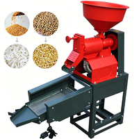 Moulin à riz économique et broyeur de céréales 130 kg/h 150 kg/h avec fonction multi-cultures