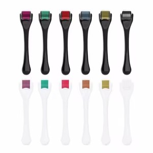 Rouleau de micro-aiguilles de massage <span class=keywords><strong>Darma</strong></span> <span class=keywords><strong>Roller</strong></span> 540 (0,2 mm-3,0 mm) pour le visage, la barbe et le cuir chevelu – Soin stimulant la croissance des cheveux et de la barbe – Vente en gros - Product Image 2