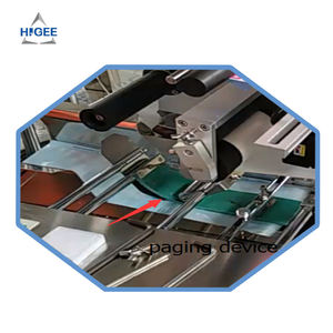 Applicateur d'étiquettes automatique personnalisé pour surfaces planes avec machine de pagination pour l'étiquetage des sachets - Product Image 5