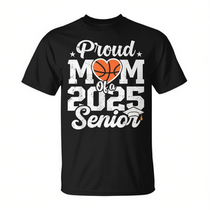 Camiseta de baloncesto para adultos 2025 con la inscripción Proud Mom Of A - Product Image 2