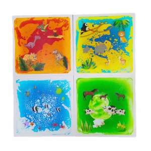 Esterilla antideslizante para aliviar el estrés y la ansiedad juego para autismo relleno líquido antitóxico azulejos para suelo - Product Image 5