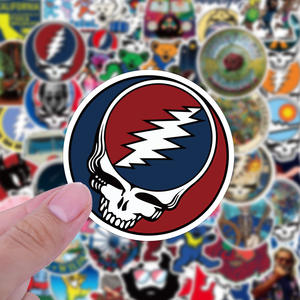 50 autocollants graffiti imperméables, autocollants décoratifs DIY pour bagages, <span class=keywords><strong>casque</strong></span>, décoration extérieure de voiture - Product Image 3