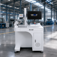 Machine de marquage laser à fibre de bureau 20W 30W 50W, graveur de métal portable, imprimante de logos pour fichiers DXF BMP AI