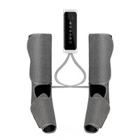 Masseur de jambes certifié CE pour la circulation et la relaxation Masseur de mollet à pression d'air Physiothérapie Massage des jambes avec chaleur