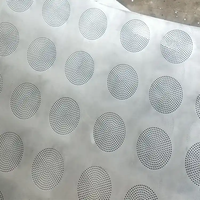 Grille en acier galvanisé perforé pour système de ventilation