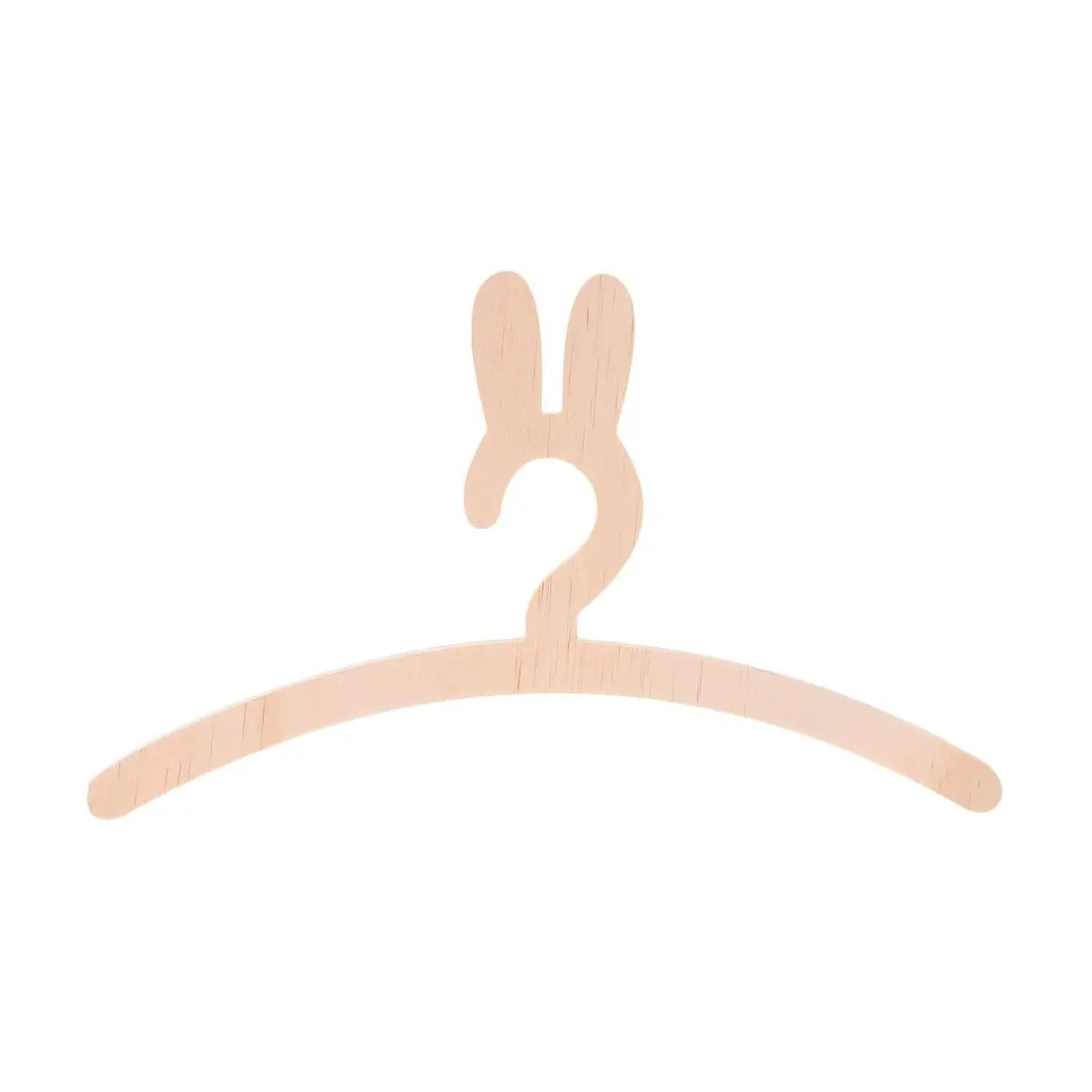 DIY Lovely Rabbits Baby Kids Wood Bunny Clothes Hanger Home Room Decor Nursery Room ornament Wooden House Decoration