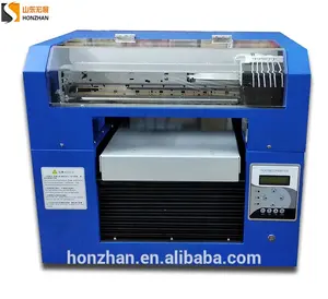 Venda quente Honzhan A3 tamanho dtg impressora t-shirt máquina de impressão com amortecedores de tinta fabricados na China
