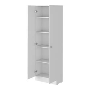 DB Double Porte Finition Blanche Armoire de Rangement Cuisine Rangement Pipestone - Product Image 2