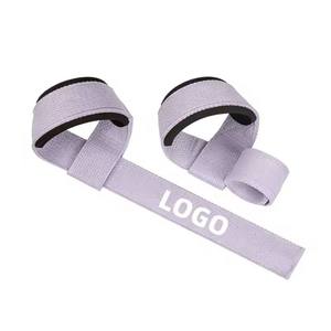Sangles de poignet personnalisées avec logo, réglables, respirantes, légères, en nylon, antidérapantes, pour la musculation, la force athlétique et l'haltérophilie - Product Image 5