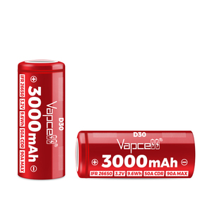 Vapcell IFR26650 D30 3000mah 90A LIFEPO4 배터리 충전식 PK A123 M1B 26650 3.2v LFP 셀 배터리 태양 에너지 시스템 용 - Product Image 3