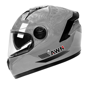 AWN 309フルフェイスドットモーターサイクルヘルメットでライドを保護-クイックリリースクロージャー - Product Image 1