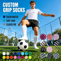 Chaussettes de football antidérapantes pour hommes, avec logo personnalisé, pour l'entraînement et le sport – Fabrication de chaussettes de performance