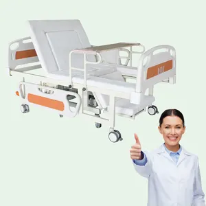 Professional Supplier Super Low Height 3 Function Electric Hospital Bed Adapt Hospital