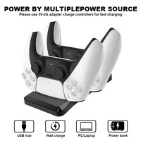 Station de Charge Double Rapide YLW Direct Usine pour Manettes PS5 – Support de Charge Privé PS5