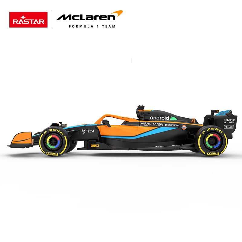 Mclaren F1 MCL36 RC Car - 1:18 Scale Radio-Controlled Toy