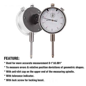 الصين مصنع سلسلة 0-1 "مؤشر الطلب الميكانيكي الفرجار Vernier المنتج - Product Image 2