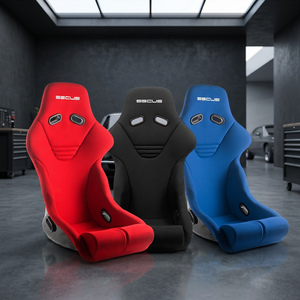 Asiento Deportivo Completo Monza 424 Ligero de FRP/Tela SSCUS |   Pista de Deportes de Motor y Drifting |   Estándar de Malasia |   Modelo MONZA424-FABRIC - Product Image 1