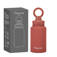 Bouteille d'eau isotherme personnalisée en acier inoxydable 304 à double paroi, sans BPA, écologique, avec aimant, pour voyage