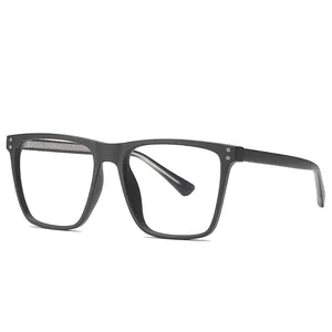 Kacamata Komputer Kotak Klasik 2021, Kacamata Anti Penghalang Cahaya Biru, Kacamata Optik Asetat, Kacamata Fashion Logo Kustom