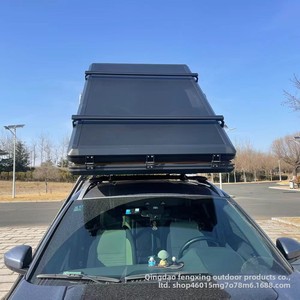 Tente de toit de voiture automatique à double couche en aluminium alvéolé triangulaire quatre saisons, étanche, pour conduite autonome >3000mm - Product Image 2