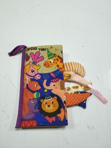 Nouveau Lakarose petit bébé premiers thèmes <span class=keywords><strong>de</strong></span> jeu doux conception unique queues livre en tissu enfants livre d'apprentissage - Product Image 4