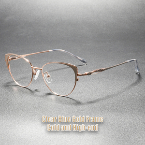 <span class=keywords><strong>Gafas</strong></span> con Filtro de Luz Azul 2026, Montura Óptica para Lentes con Prescripción, Montura de Ojo de Gato con Revestimiento Anti-Reflejante para Mujer - Product Image 3