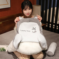 Coussin de tête de lit, coussin lombaire, coussin de lecture pour canapé-lit et dortoir, amovible, pratique et utile, vente en gros