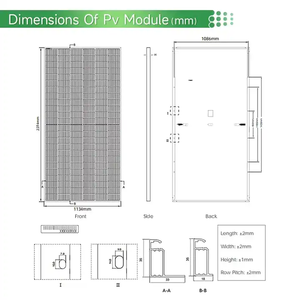 Gute Qualität China Jinko Panel Solar 550 Watt 560 Watt Photovoltaik-Panel für den Strom verbrauch zu Hause - Product Image 2