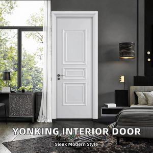 Puerta Interior Moderna Basen, Puertas de Madera Compuesta Personalizadas para Dormitorios de Apartamentos, Casas y Edificios Residenciales - Product Image 2