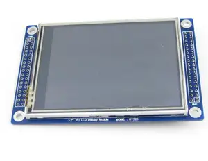 3.2 인치 320X240 해상도 ILI9325 터치 LCD (C) TFT LCD 화면 라즈베리 파이