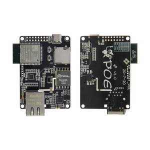 <span class=keywords><strong>TTGO</strong></span> <span class=keywords><strong>T</strong></span>-<span class=keywords><strong>Internet</strong></span>-<span class=keywords><strong>POE</strong></span> ESP32 WROOM LAN8720A Chip Ethernet Adapter and Downloader Expansion Board Programmable Hardware - Product Image 1