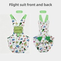 Parrot Pee-Pants, sac absorbant pour déjections d'oiseaux, jetable, en polycoton, design en V, bavoir mignon pour oiseaux