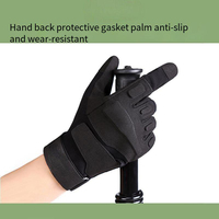 Gants chauds d’hiver pour vélo et randonnée, protection épaisse pour hommes, couvrant toutes les doigts, compatibles avec écran tactile, idéaux pour le plein air et la moto, contre le froid