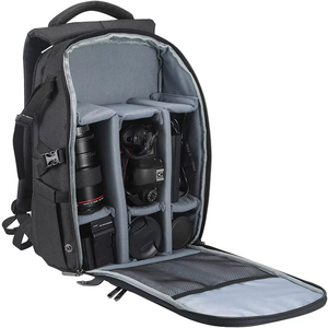 Mochila Profesional para Cámara con Absorción de Impactos, Resistente al Agua, con Divisores, Bolsillo Lateral para Trípode, para Fotografía de Paisajes - Product Image 5
