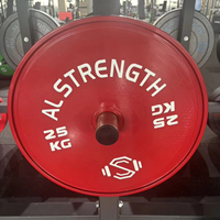 Plaques de musculation en acier pour l'entraînement de force, les plaques de poids pour le CrossFit, l'haltérophilie, les plaques de puissance, les poids libres pour l'exercice