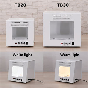 SANOTO – boîte à lumière pour <span class=keywords><strong>Studio</strong></span> Photo, boîte à lumière, plateau tournant à intensité variable pour bijoux, photographie, vidéo, balayage 3D, nouveau - Product Image 2