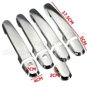 Cubiertas Cromadas para Manijas de Puerta de Coche, Accesorios de Estilo para Toyota RAV4, Prius, Camry, Yaris, Corolla 2003-2011, 2010, 2009, 2008, 2007, 2006 - Product Image 6