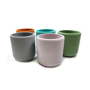 Детская силиконовая чашка для обучения питью с индивидуальным логотипом, без бисфенола А, для малышей - Product Image 3