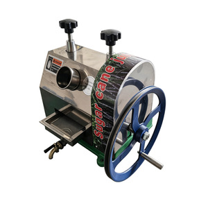 Extractor de Jugo de Caña de Azúcar Manual de Acero Inoxidable, Máquina Comercial para Prensar Jengibre - Product Image 4