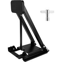 HUASHENG GB01 Foldable Adjustable Steel Bass Drum Practice Pedal Portable Beginner-Friendly Self-Study Training Tool